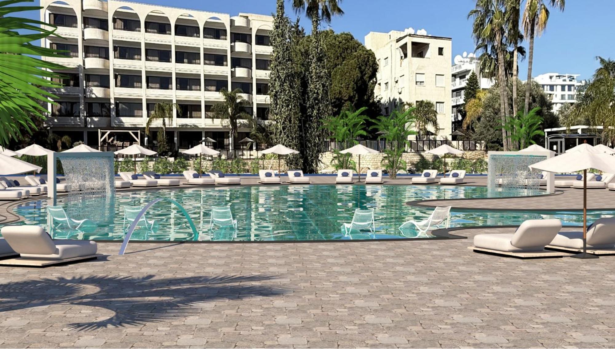 Atlantica Oasis Hotel Limassol Bagian luar foto